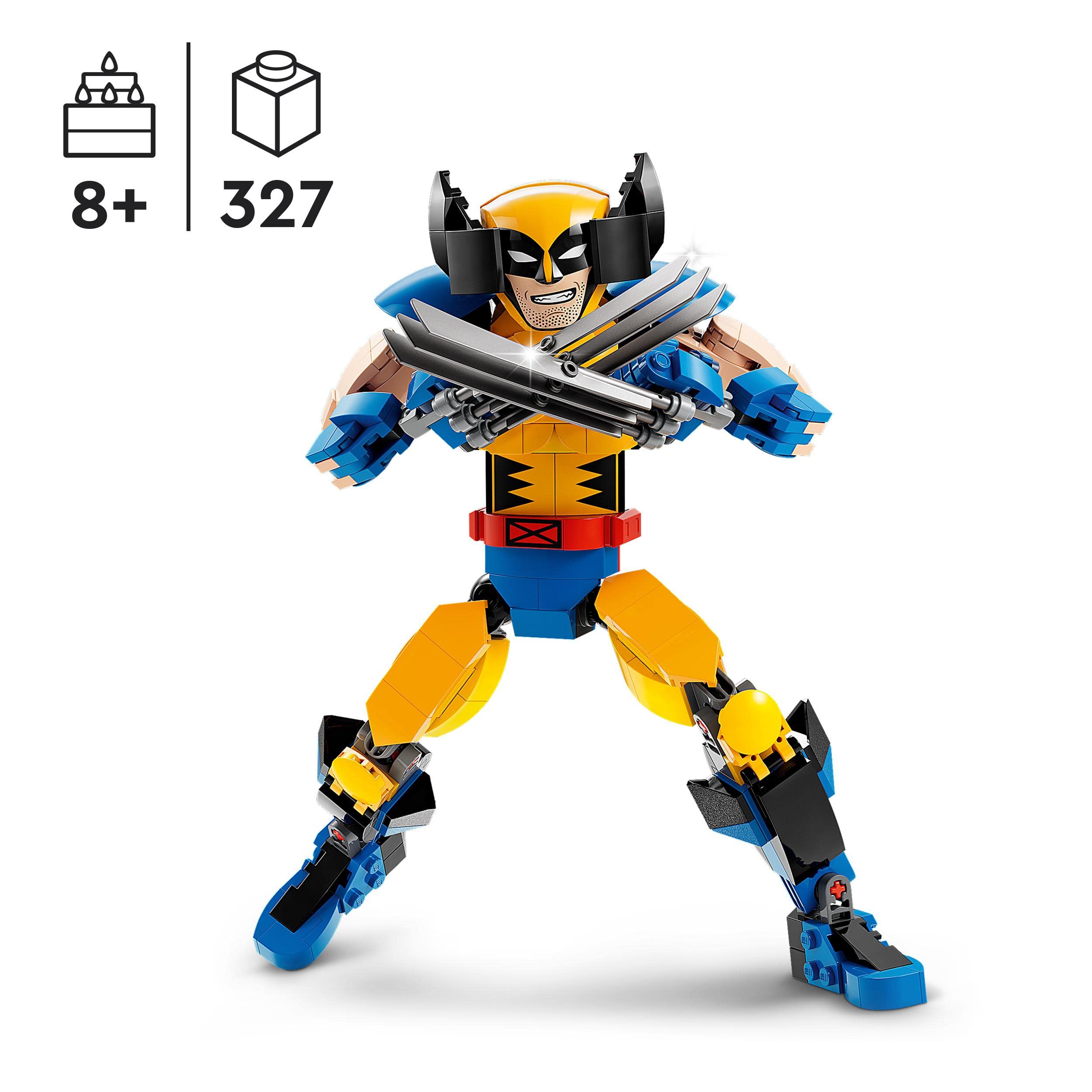 Amazon.com: LEGO Super Heroes Marvel Wolverine Figure 76257, Toy